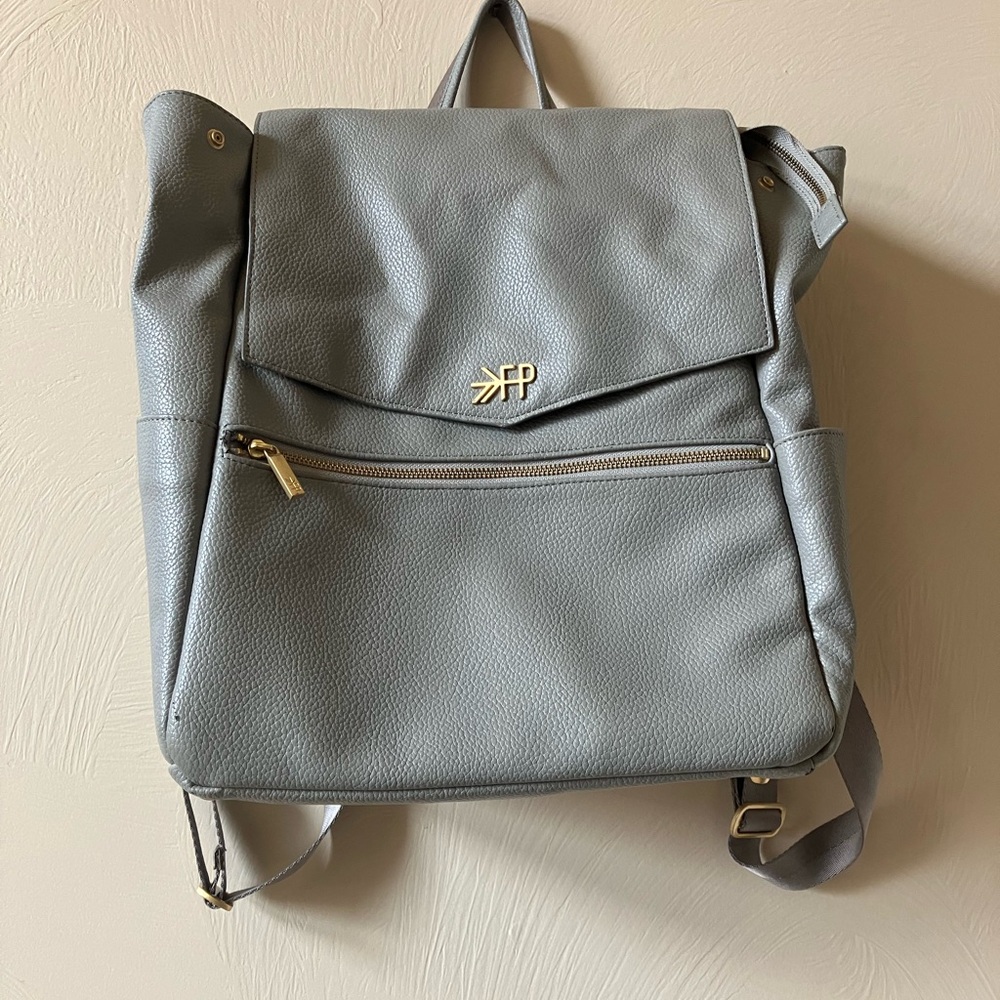 Freshly Picked Gray Classic Diaper Bag